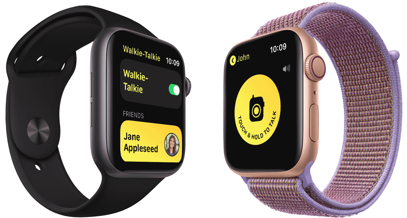 how to use walkie talkie on apple watch